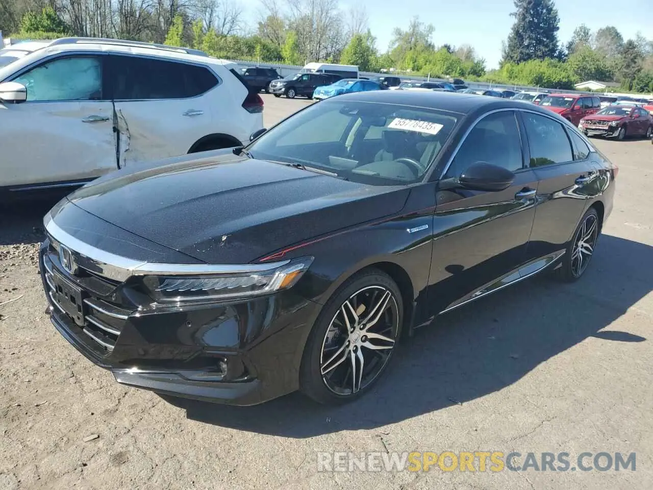 1 Photograph of a damaged car 1HGCV3F91MA007630 HONDA ACCORD 2021