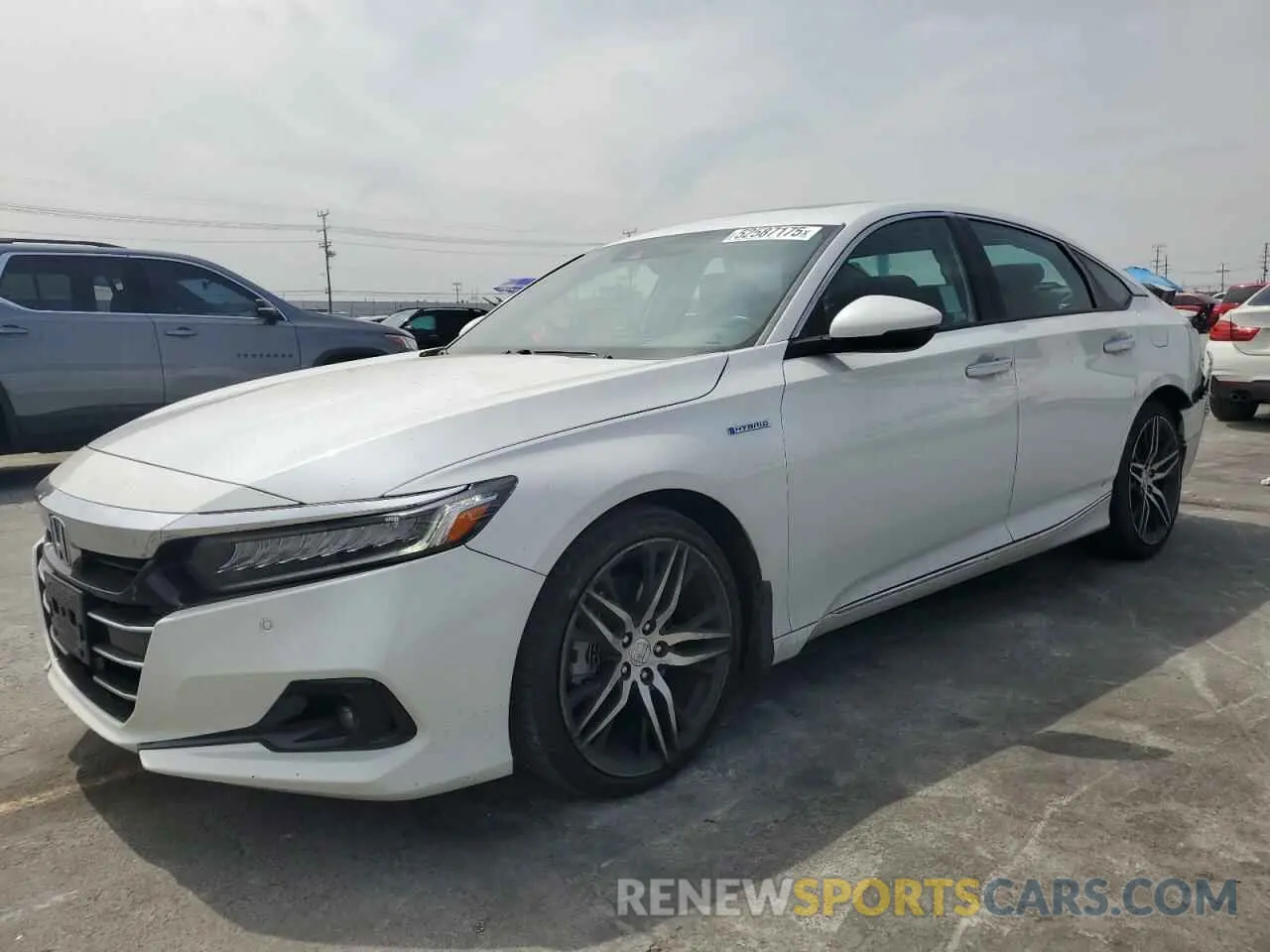 1 Photograph of a damaged car 1HGCV3F93MA015180 HONDA ACCORD 2021