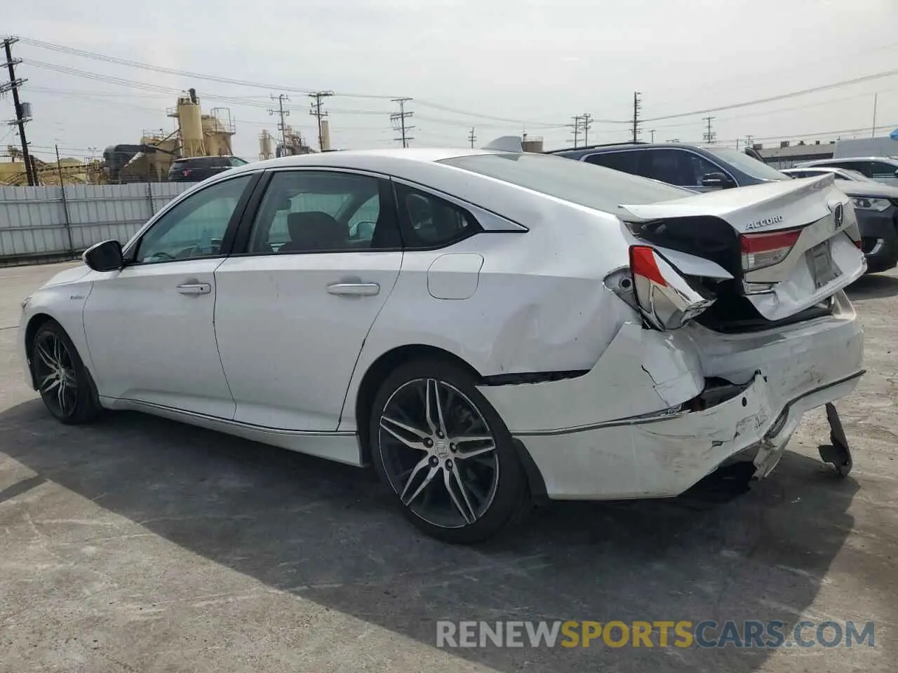 2 Photograph of a damaged car 1HGCV3F93MA015180 HONDA ACCORD 2021