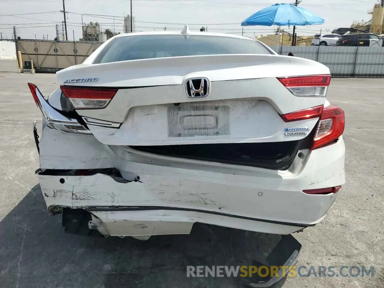 6 Photograph of a damaged car 1HGCV3F93MA015180 HONDA ACCORD 2021