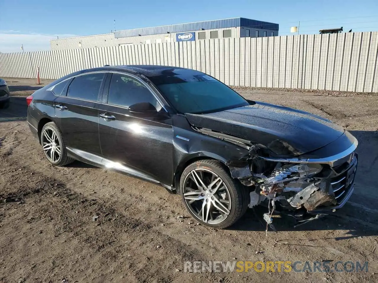 4 Photograph of a damaged car 1HGCV3F93MA023201 HONDA ACCORD 2021