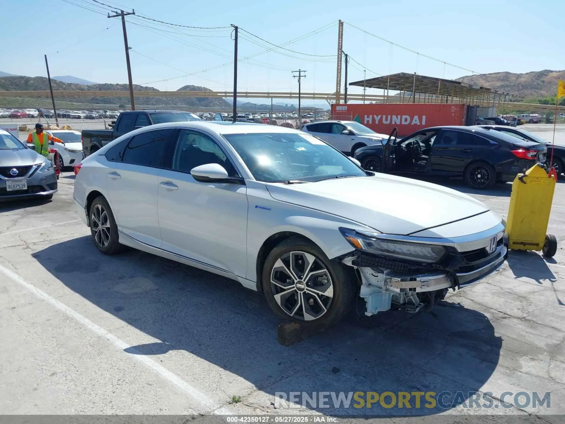 1 Photograph of a damaged car 1HGCV3F95MA000714 HONDA ACCORD 2021