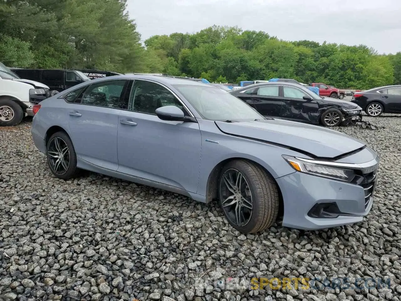 4 Photograph of a damaged car 1HGCV3F95MA002382 HONDA ACCORD 2021