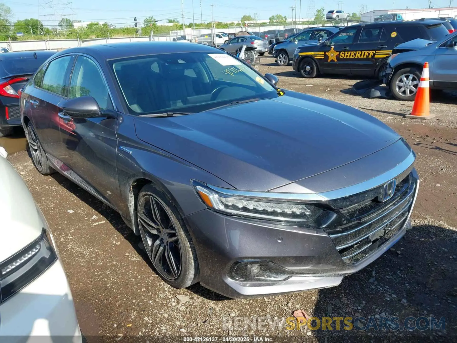 1 Photograph of a damaged car 1HGCV3F96MA018350 HONDA ACCORD 2021