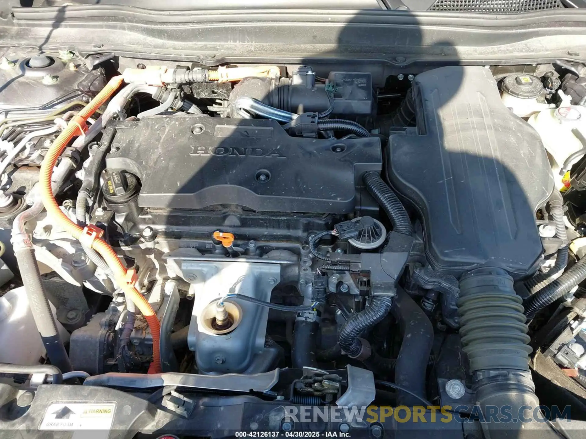 10 Photograph of a damaged car 1HGCV3F96MA018350 HONDA ACCORD 2021