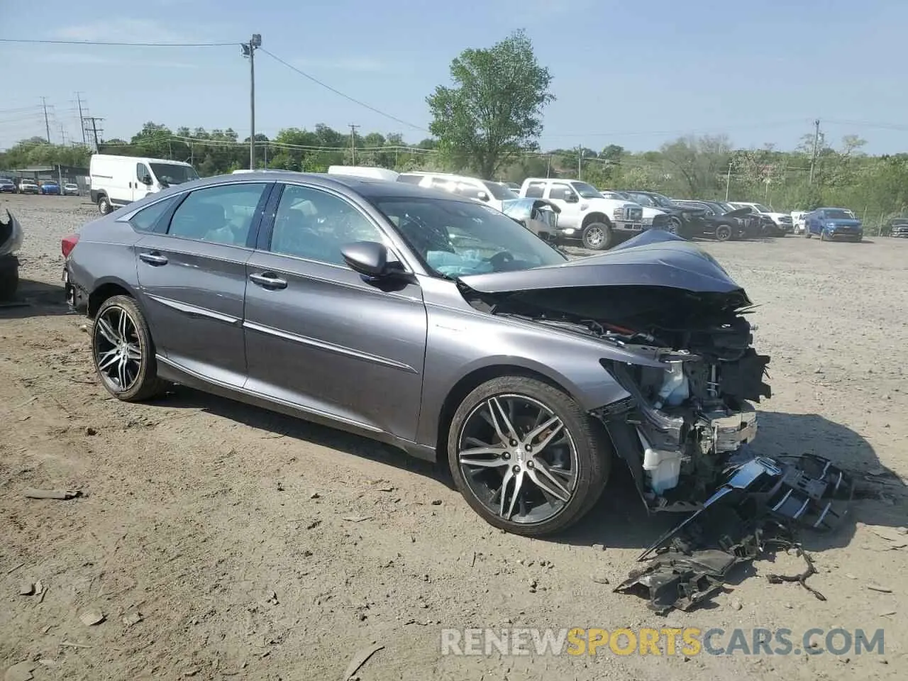4 Photograph of a damaged car 1HGCV3F97MA007325 HONDA ACCORD 2021