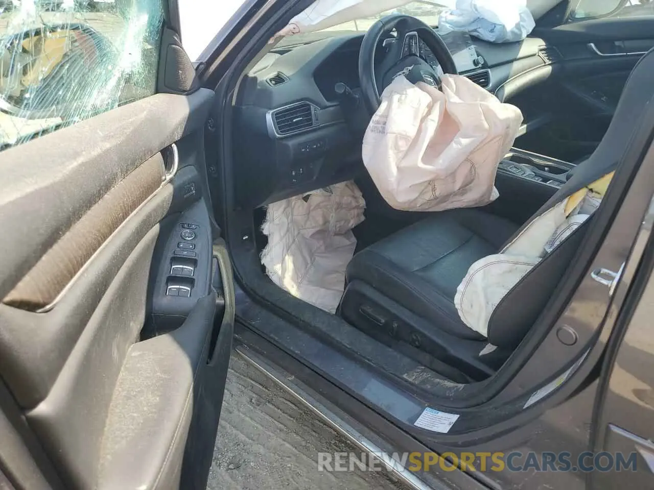8 Photograph of a damaged car 1HGCV3F97MA007325 HONDA ACCORD 2021