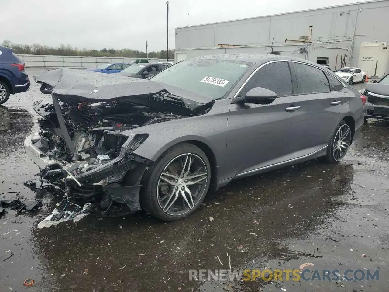 1 Photograph of a damaged car 1HGCV3F97MA021161 HONDA ACCORD 2021