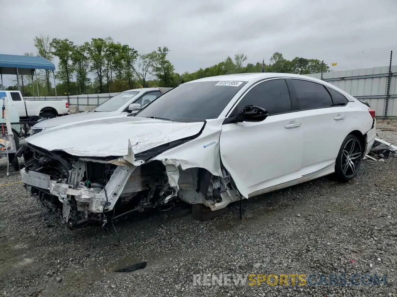 1 Photograph of a damaged car 1HGCV3F98MA012808 HONDA ACCORD 2021