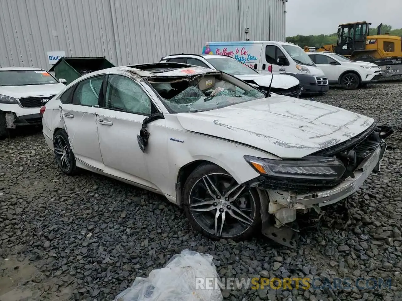 4 Photograph of a damaged car 1HGCV3F98MA015191 HONDA ACCORD 2021