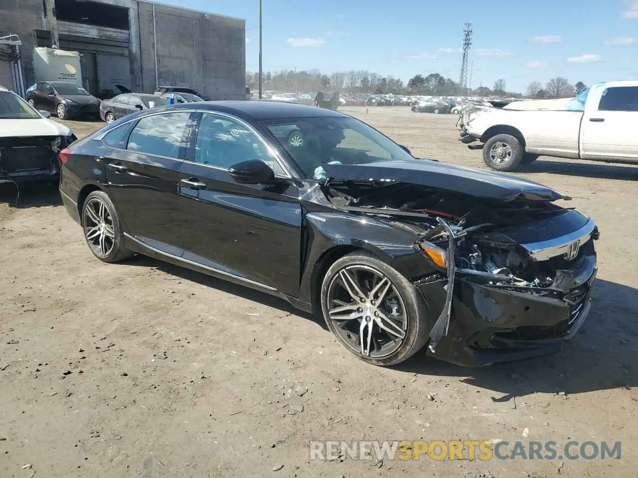4 Photograph of a damaged car 1HGCV3F9XMA018853 HONDA ACCORD 2021