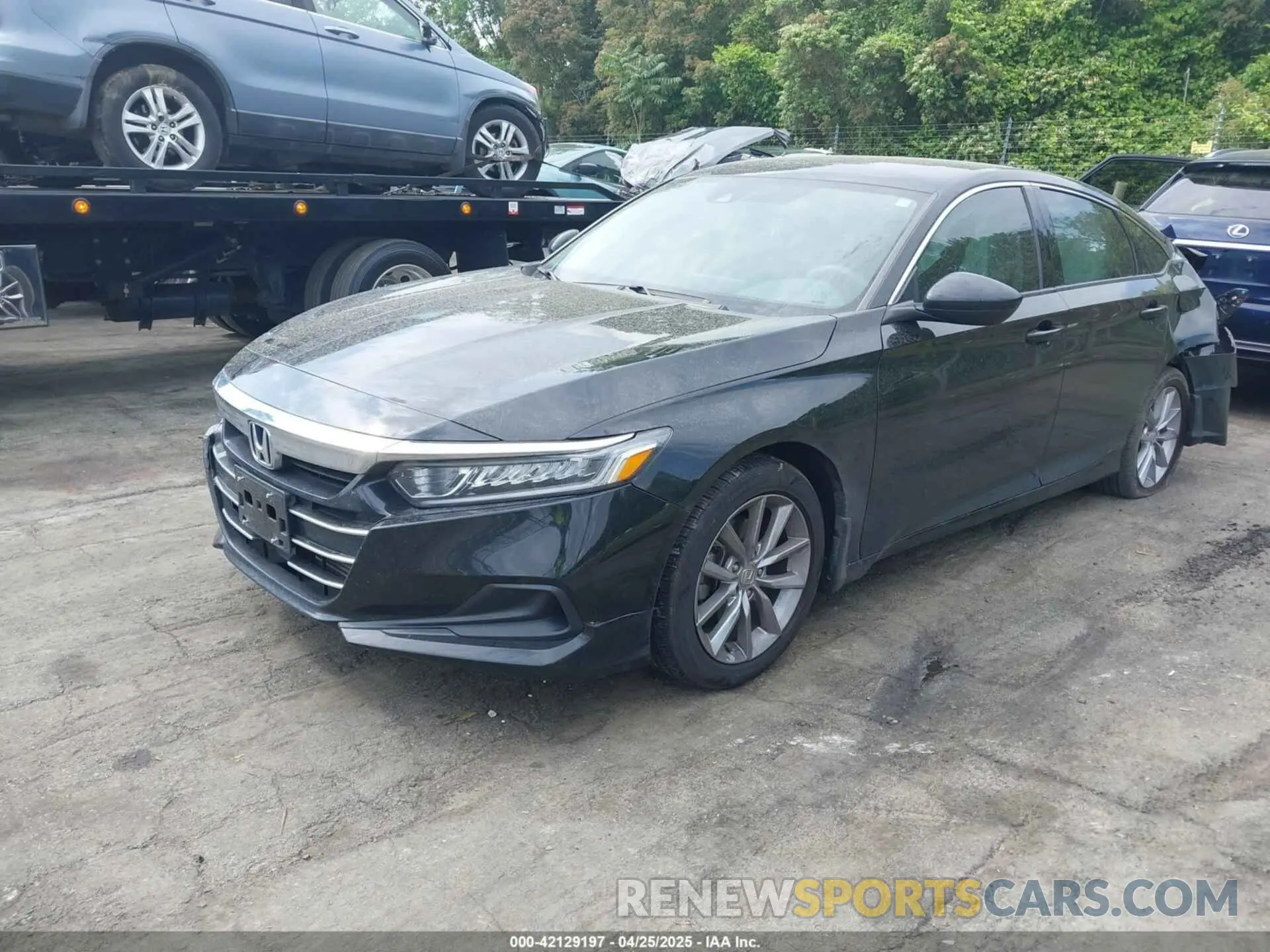 2 Photograph of a damaged car 1HGCV1F11NA069237 HONDA ACCORD 2022