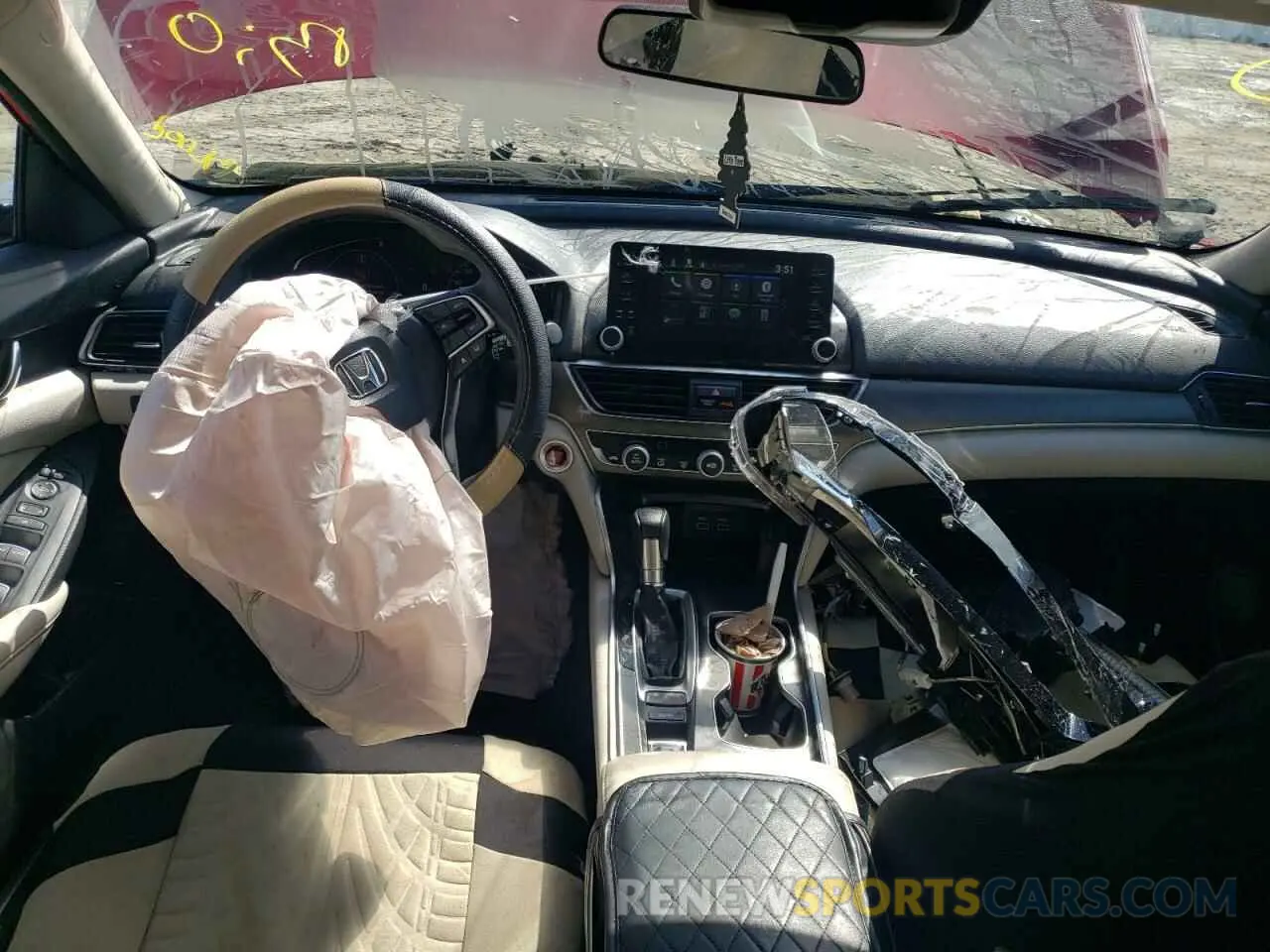 8 Photograph of a damaged car 1HGCV1F12NA044721 HONDA ACCORD 2022