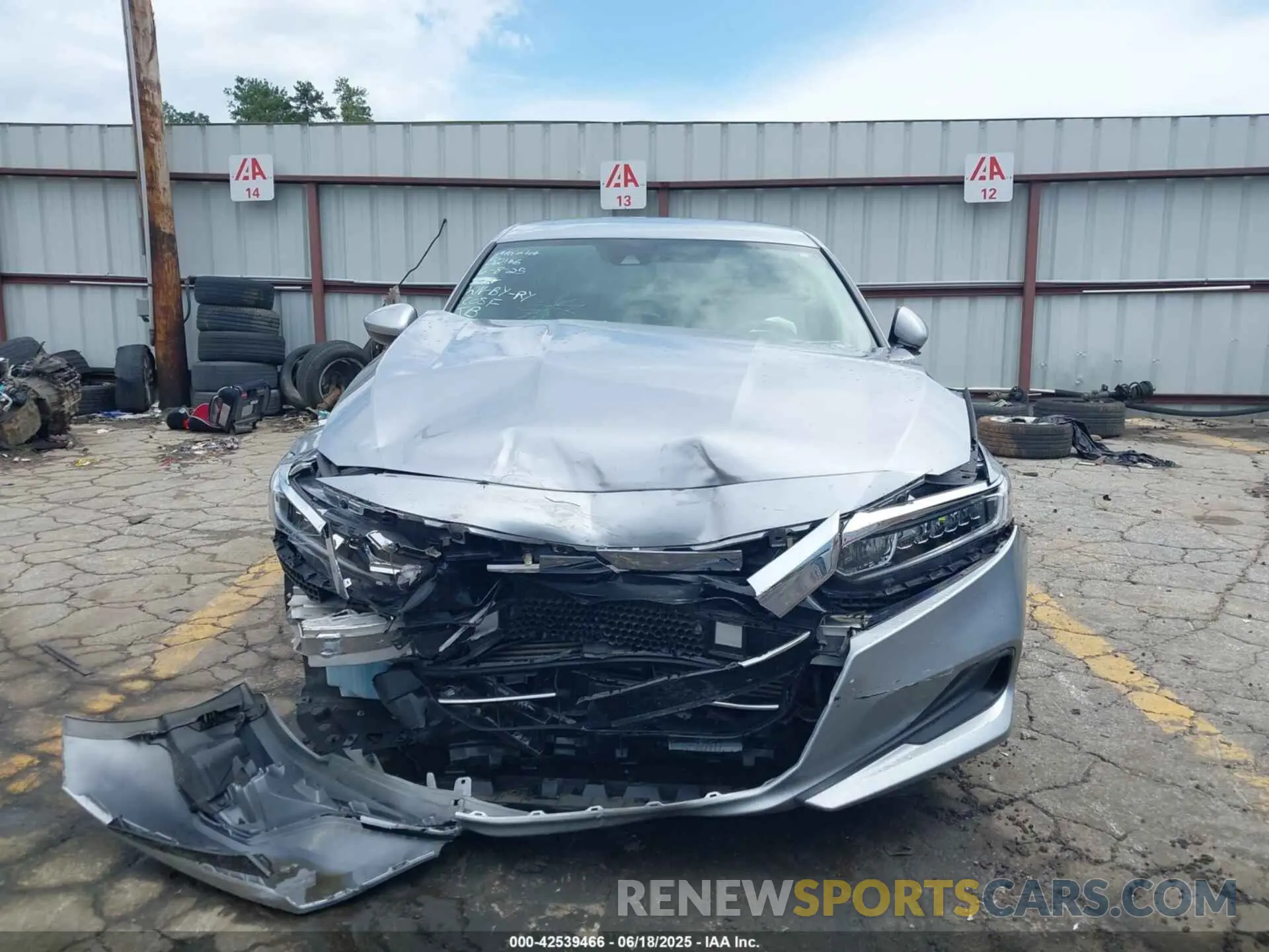 11 Photograph of a damaged car 1HGCV1F13NA004292 HONDA ACCORD 2022