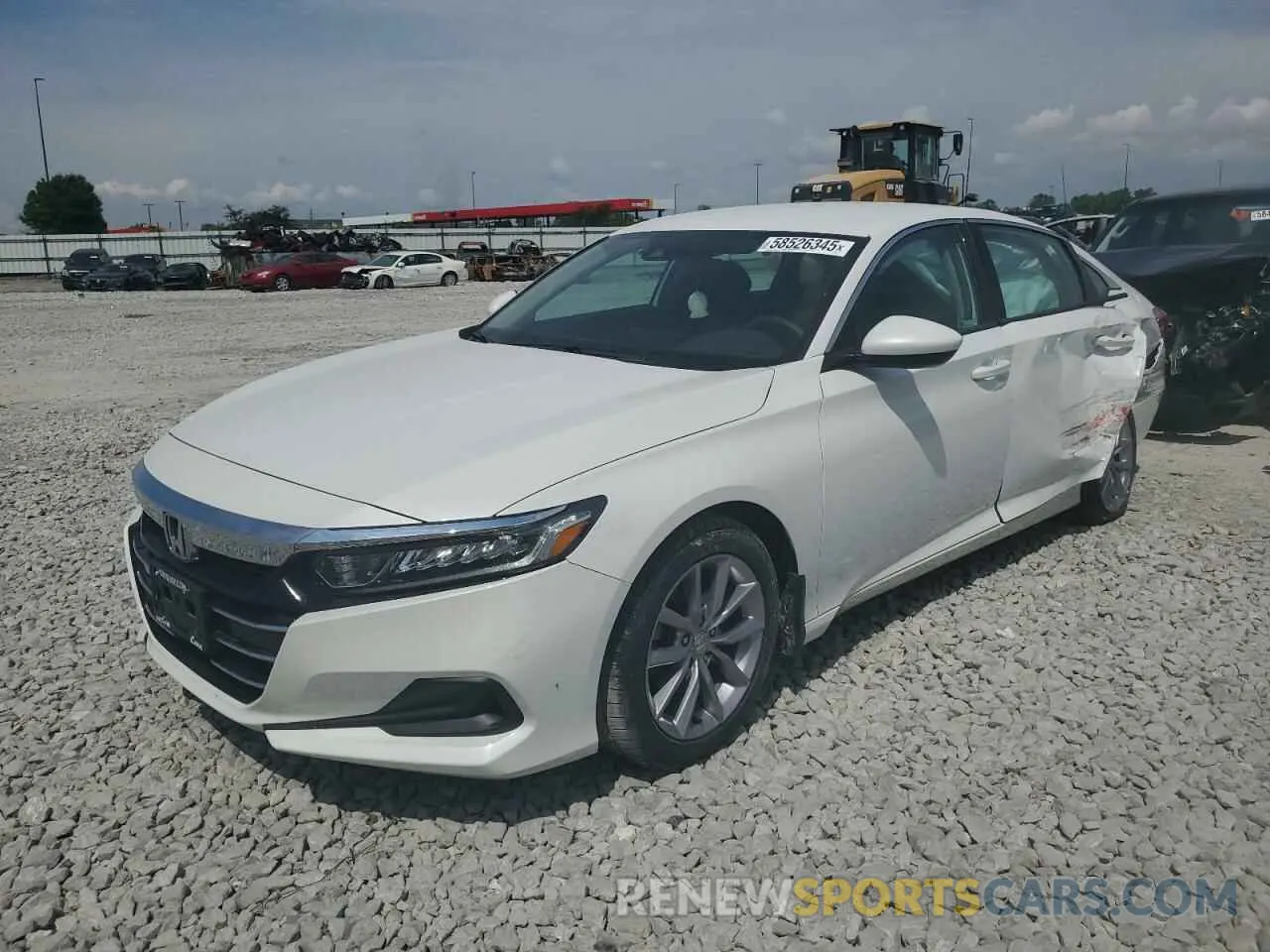 1 Photograph of a damaged car 1HGCV1F14NA014748 HONDA ACCORD 2022