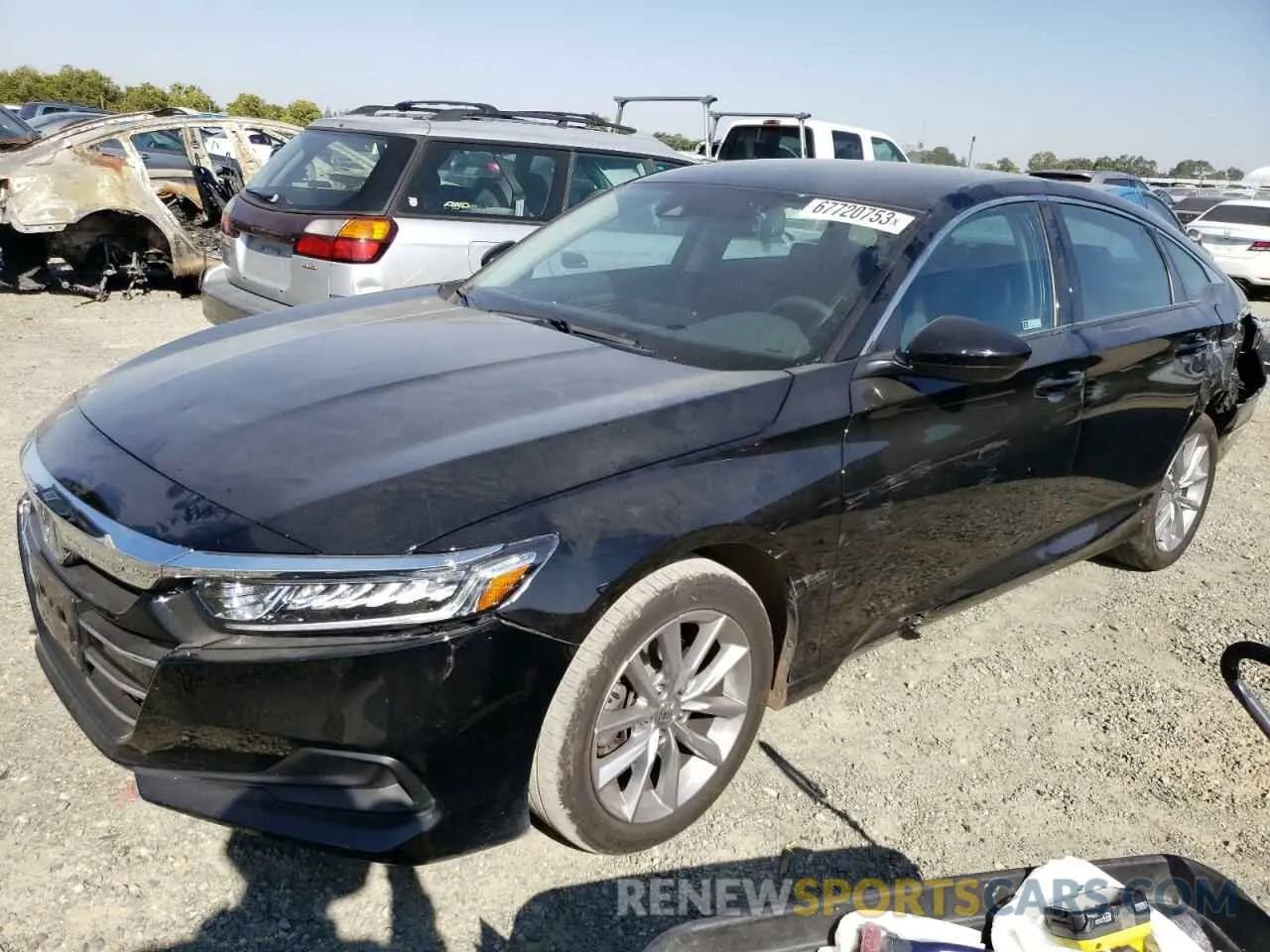 1 Photograph of a damaged car 1HGCV1F16NA006540 HONDA ACCORD 2022