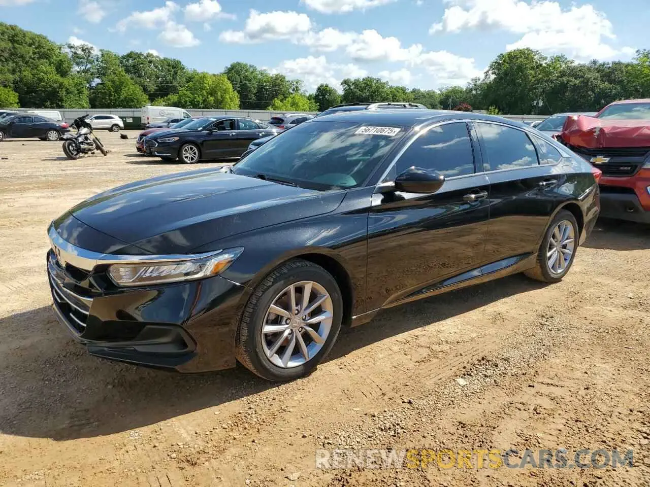 1 Photograph of a damaged car 1HGCV1F16NA023144 HONDA ACCORD 2022