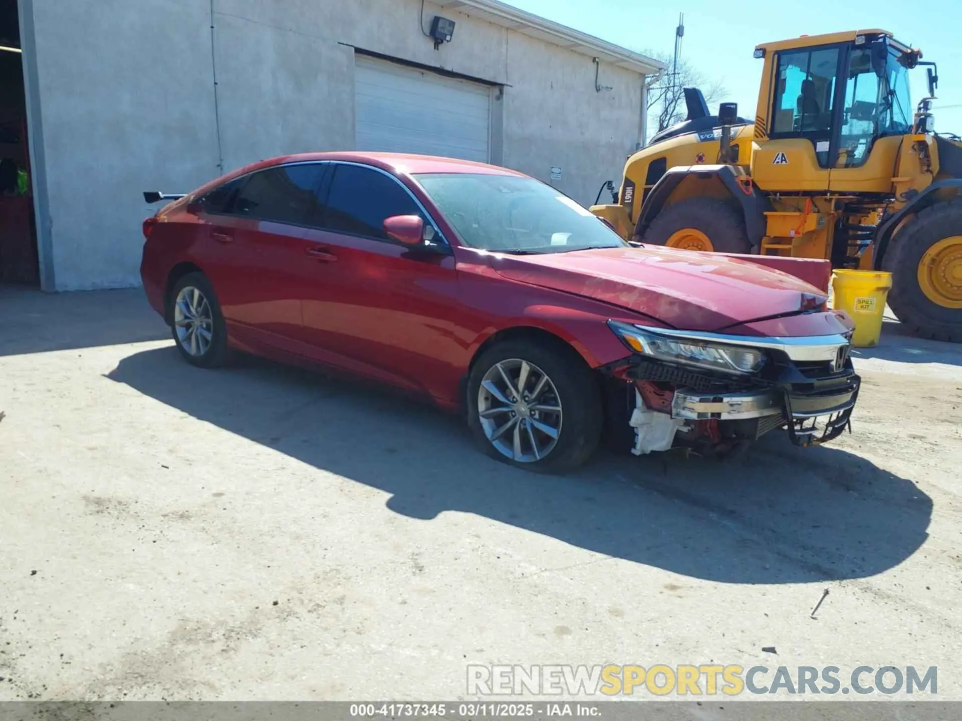 1 Photograph of a damaged car 1HGCV1F16NA066110 HONDA ACCORD 2022