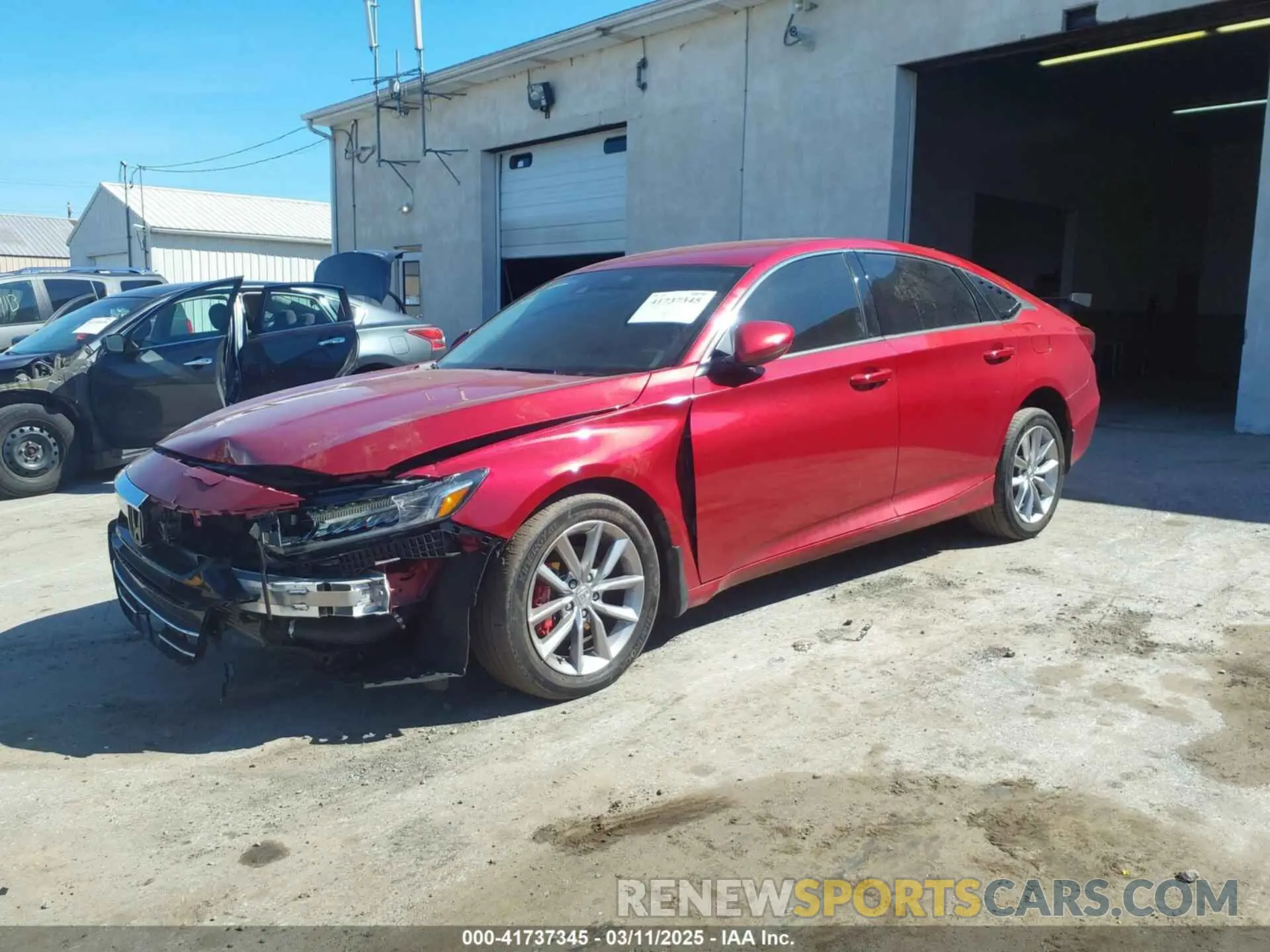 2 Photograph of a damaged car 1HGCV1F16NA066110 HONDA ACCORD 2022