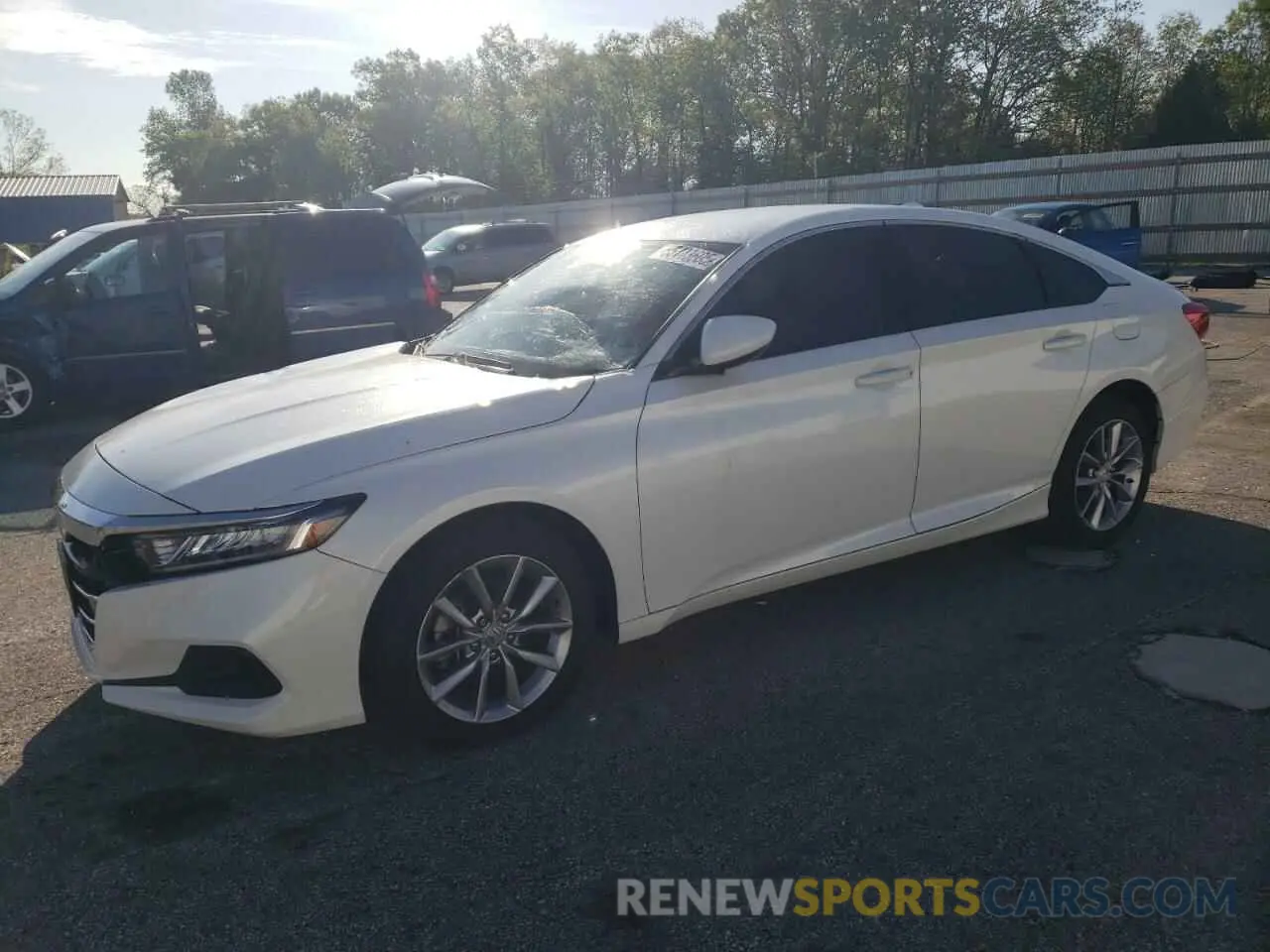 1 Photograph of a damaged car 1HGCV1F16NA078645 HONDA ACCORD 2022