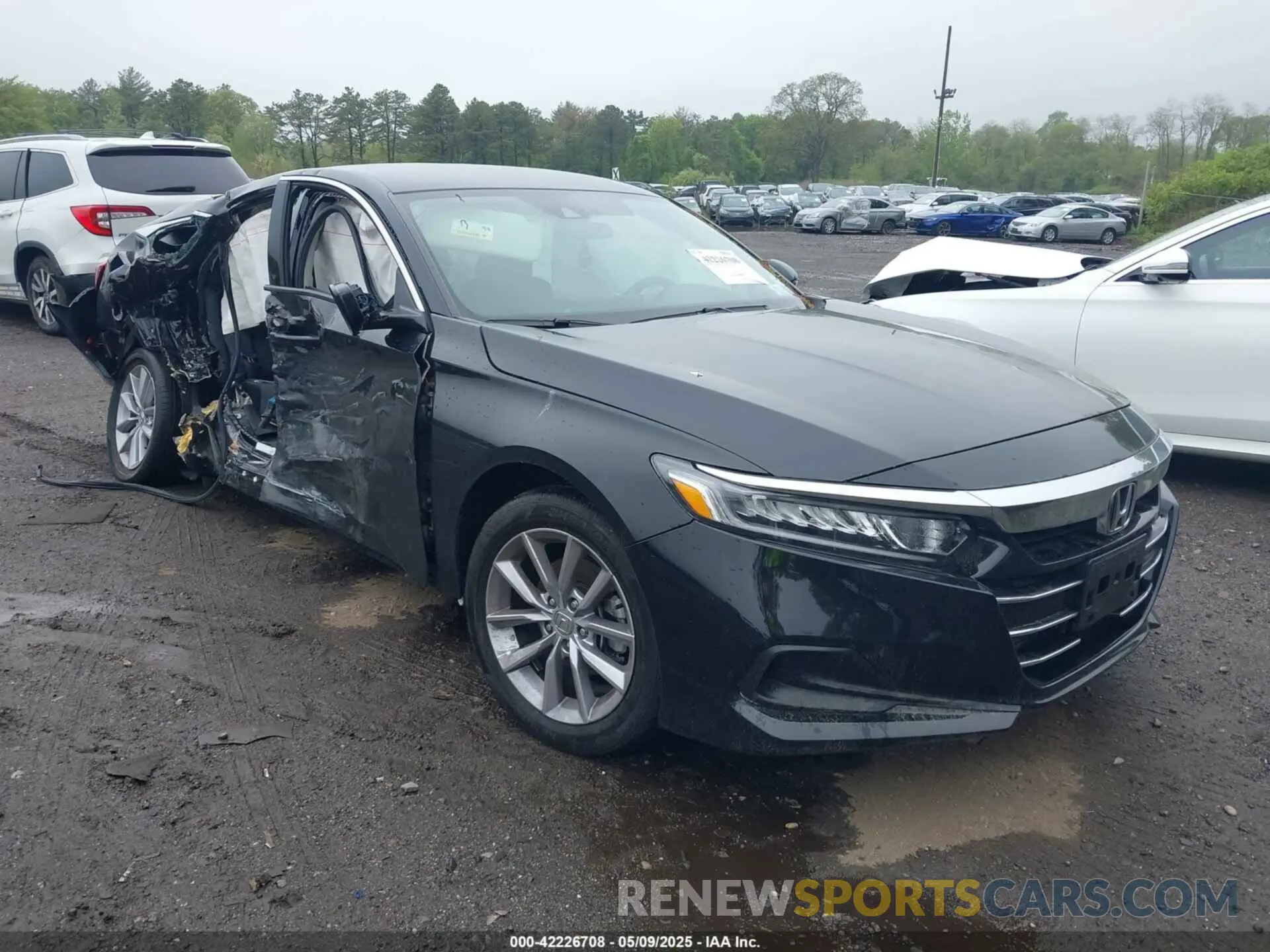 1 Photograph of a damaged car 1HGCV1F17NA008653 HONDA ACCORD 2022