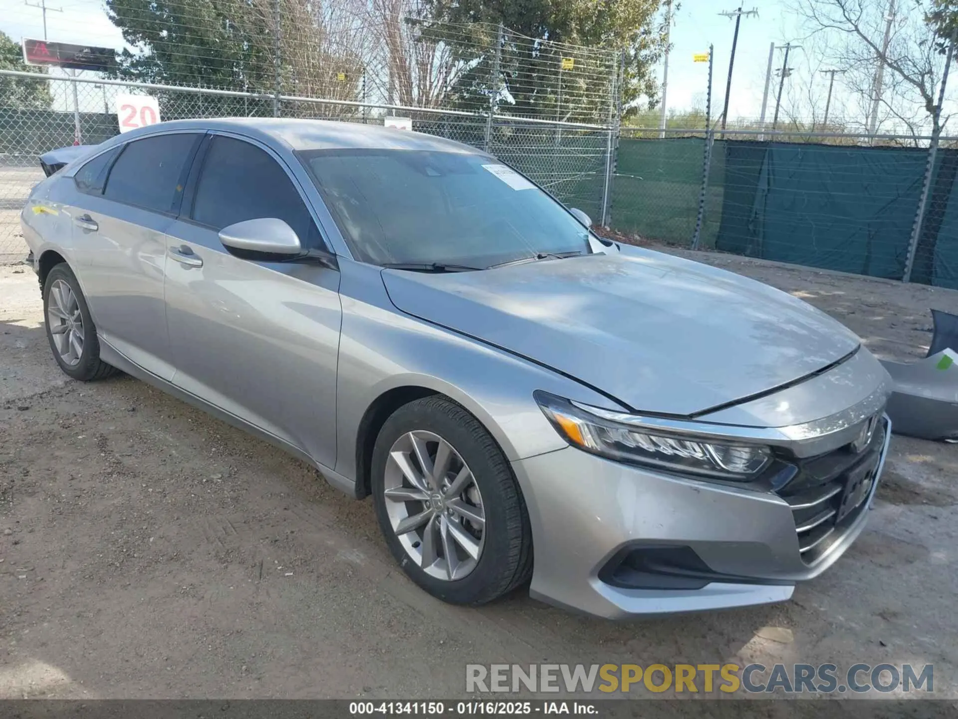 1 Photograph of a damaged car 1HGCV1F17NA012928 HONDA ACCORD 2022