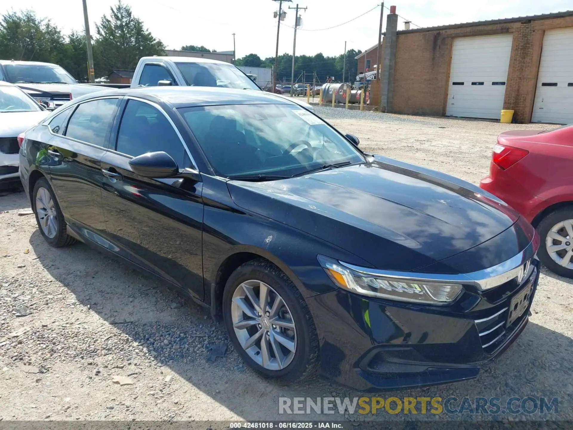 1 Photograph of a damaged car 1HGCV1F18NA009097 HONDA ACCORD 2022