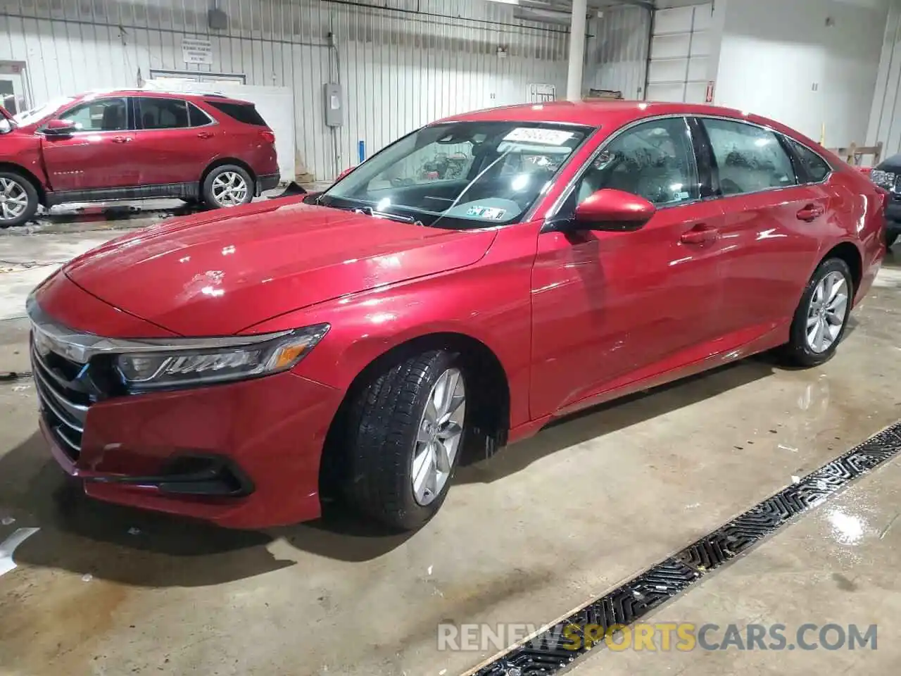 1 Photograph of a damaged car 1HGCV1F18NA013702 HONDA ACCORD 2022