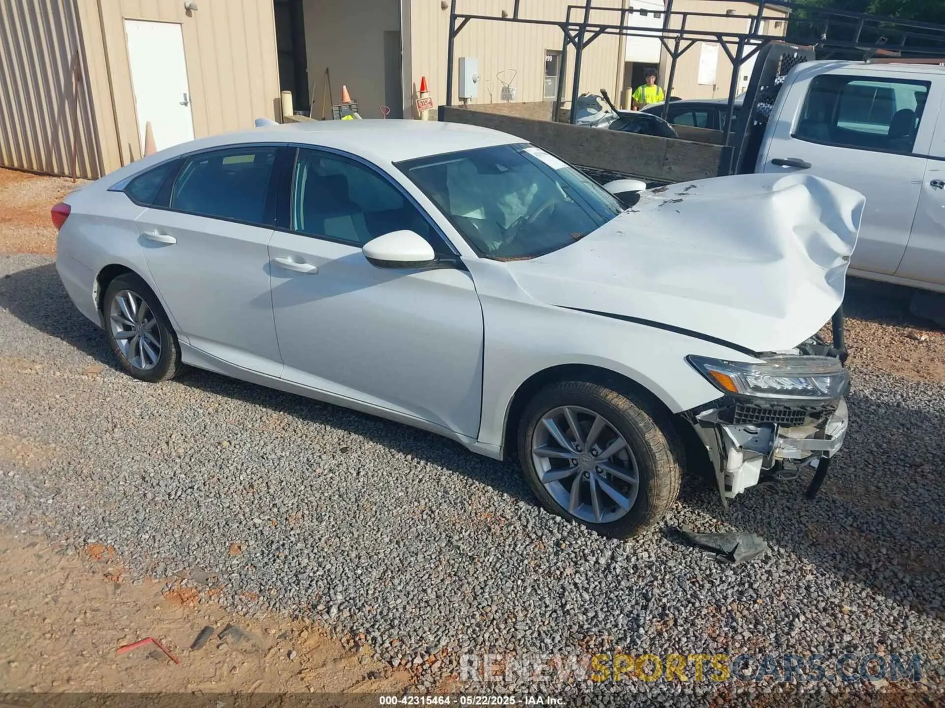 1 Photograph of a damaged car 1HGCV1F18NA021038 HONDA ACCORD 2022