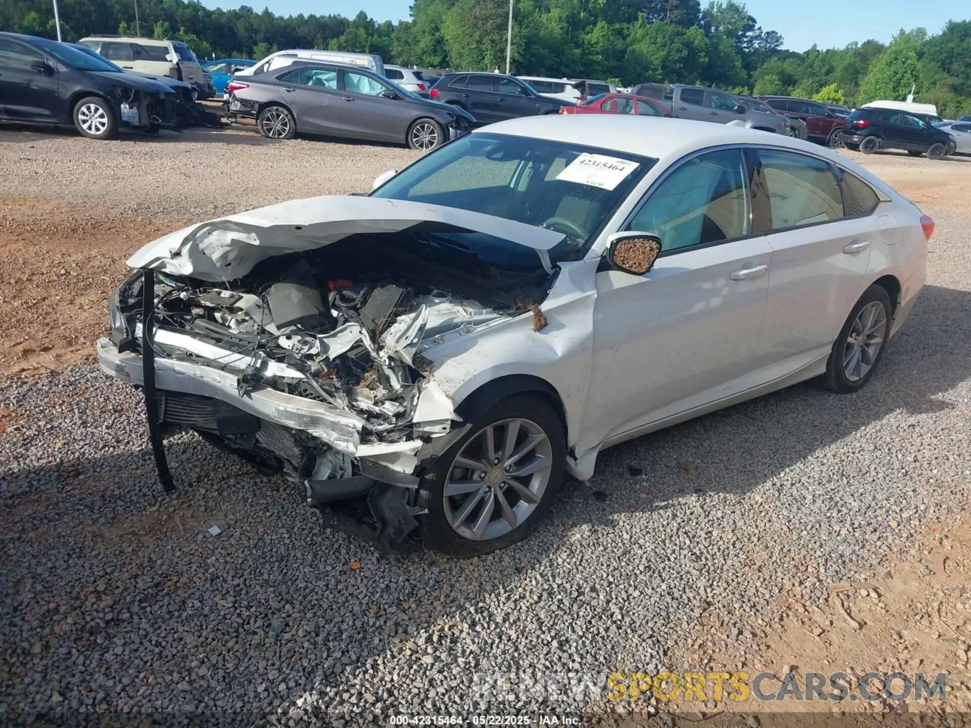 2 Photograph of a damaged car 1HGCV1F18NA021038 HONDA ACCORD 2022