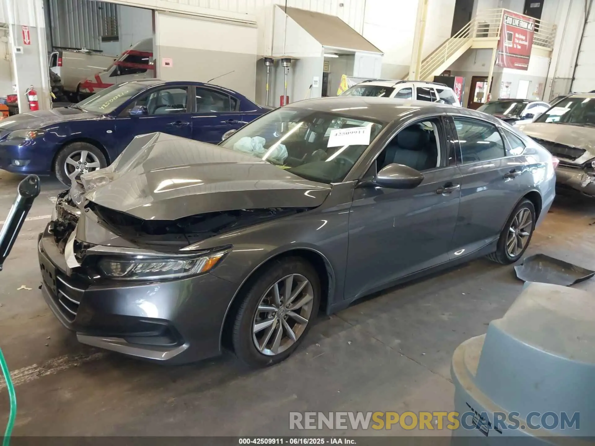 2 Photograph of a damaged car 1HGCV1F19NA066425 HONDA ACCORD 2022