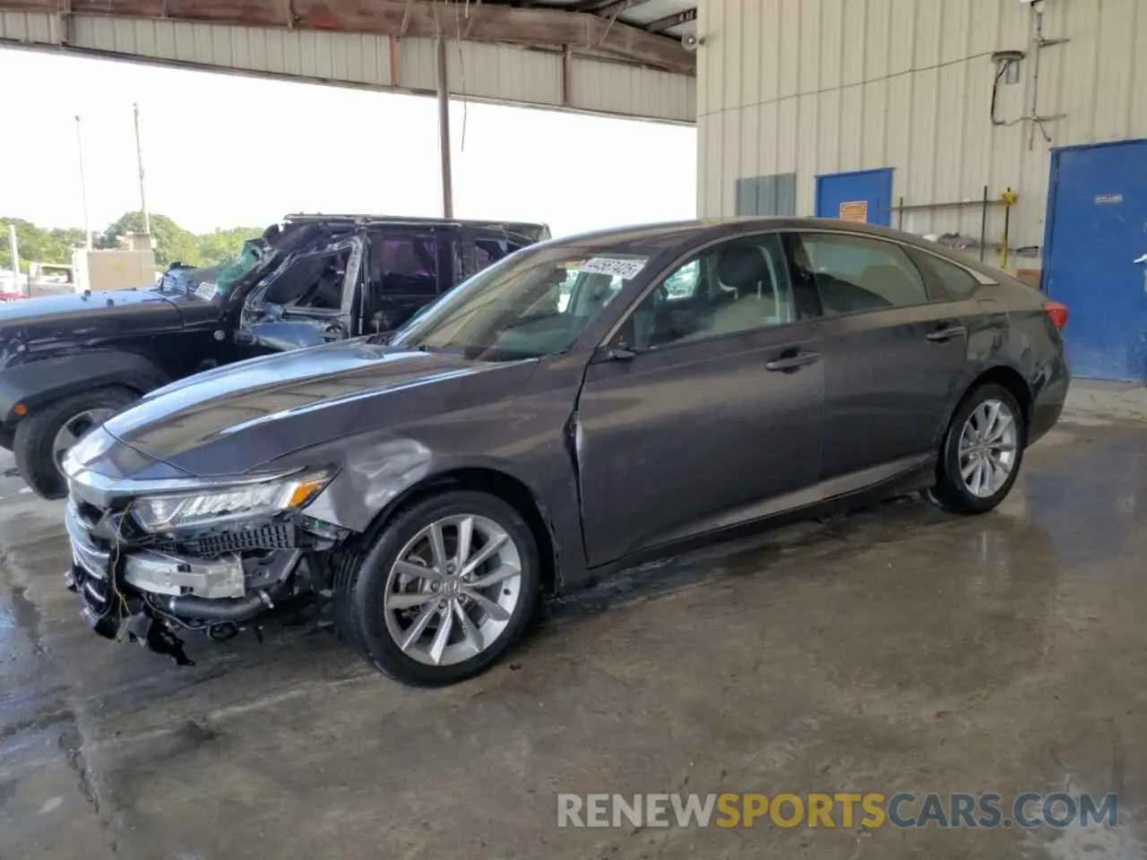 1 Photograph of a damaged car 1HGCV1F1XNA061704 HONDA ACCORD 2022