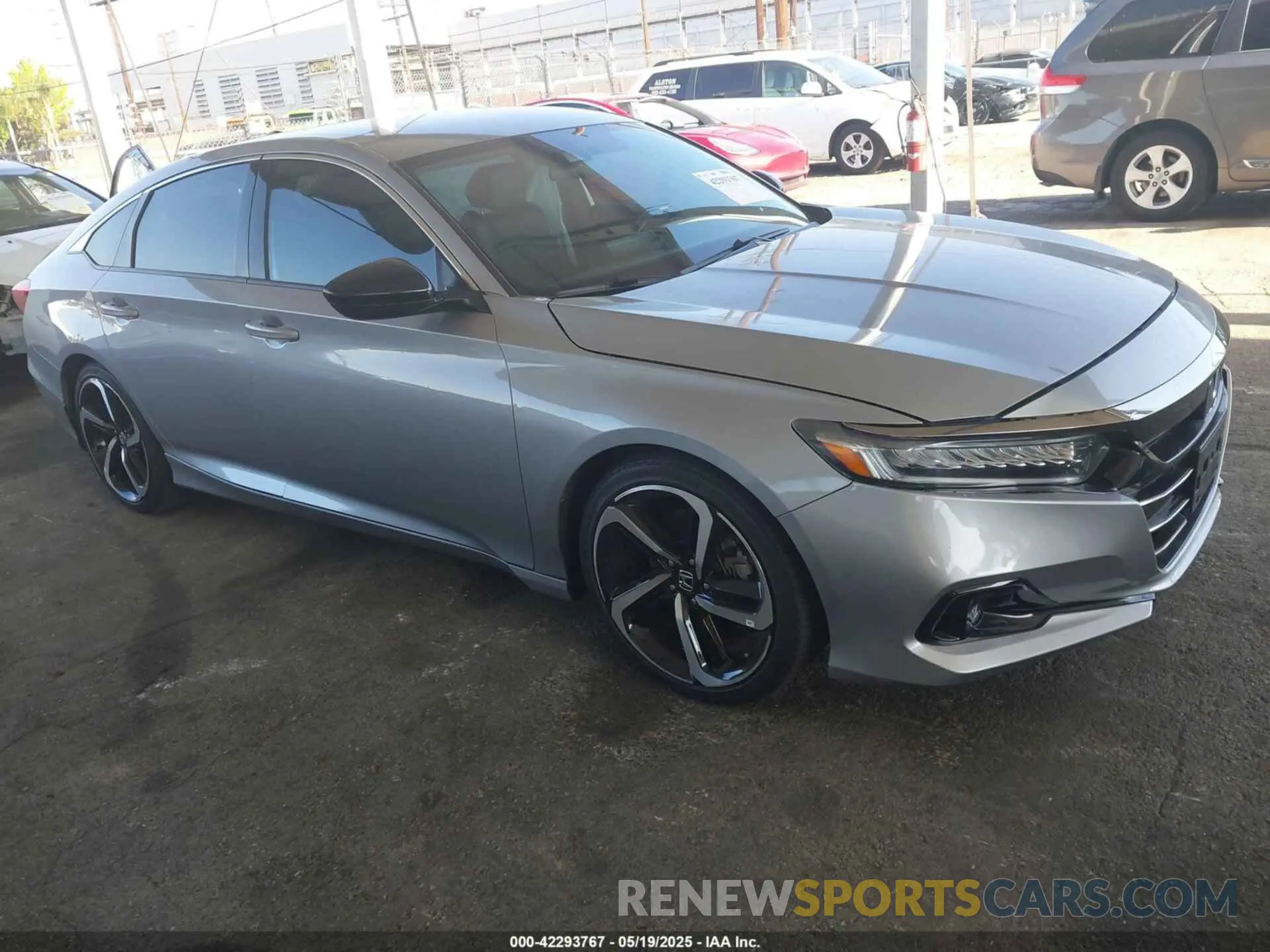 1 Photograph of a damaged car 1HGCV1F30NA032908 HONDA ACCORD 2022