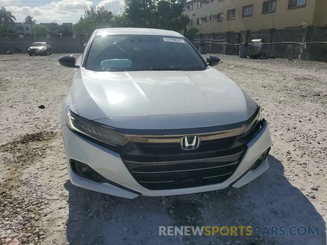 5 Photograph of a damaged car 1HGCV1F30NA038143 HONDA ACCORD 2022