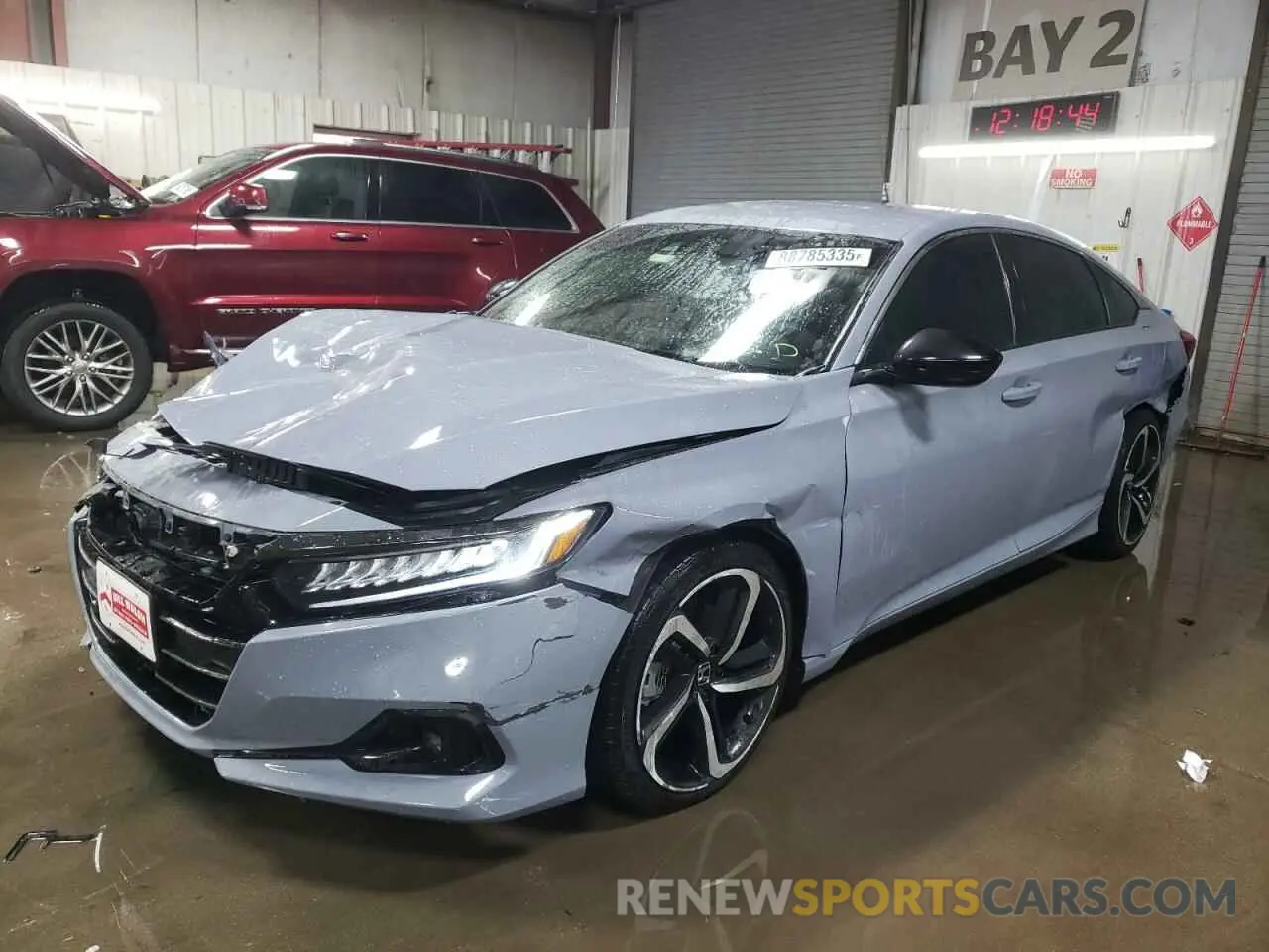 1 Photograph of a damaged car 1HGCV1F30NA047697 HONDA ACCORD 2022