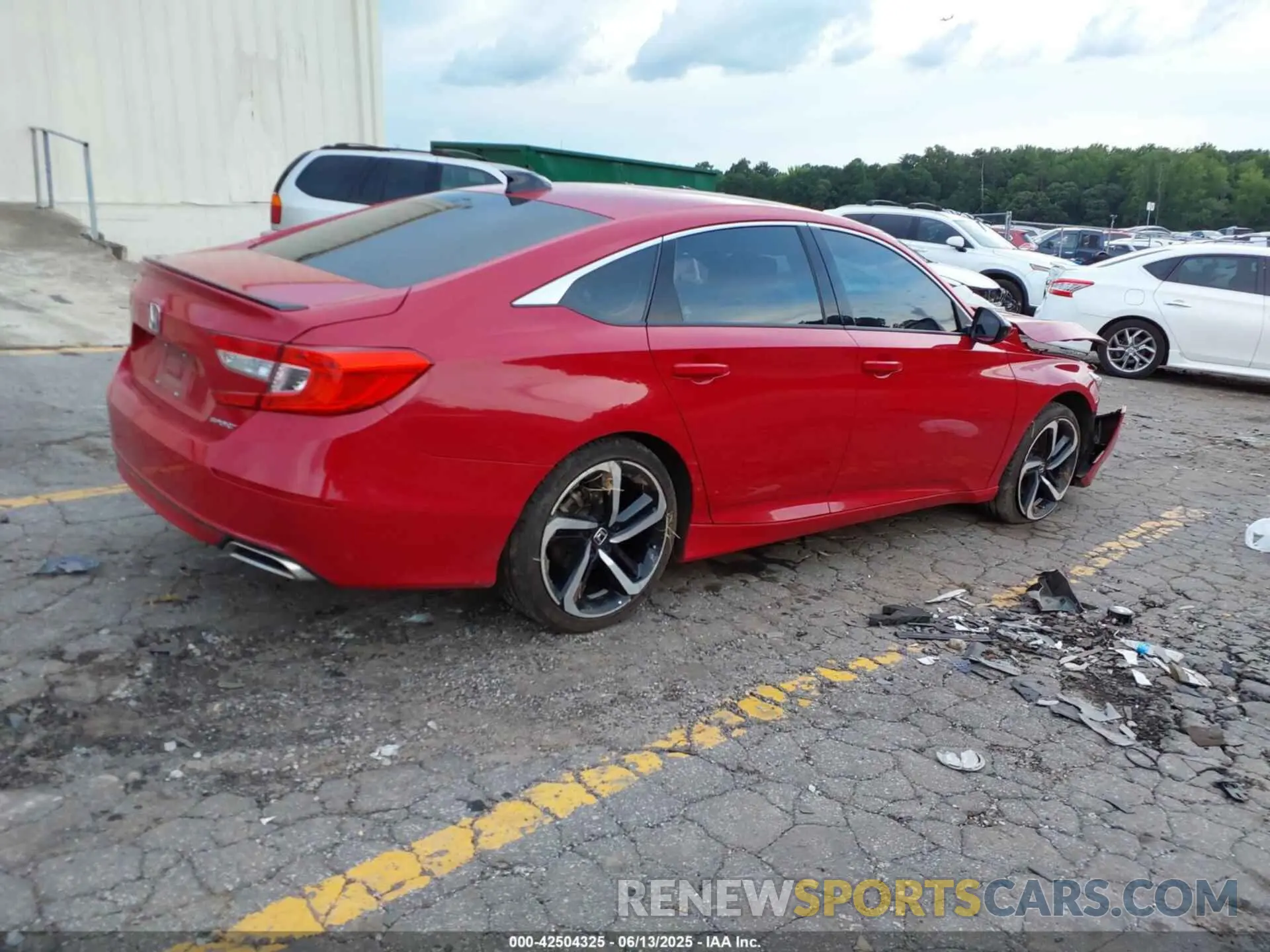 4 Photograph of a damaged car 1HGCV1F30NA048963 HONDA ACCORD 2022