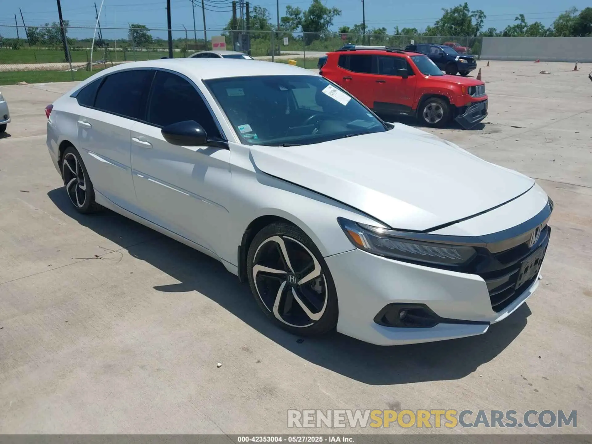 1 Photograph of a damaged car 1HGCV1F30NA061051 HONDA ACCORD 2022