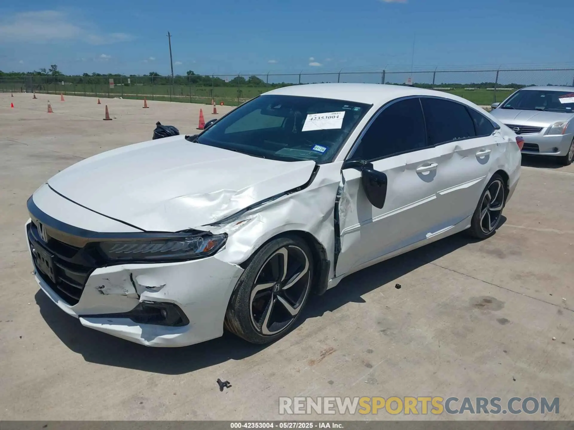 2 Photograph of a damaged car 1HGCV1F30NA061051 HONDA ACCORD 2022