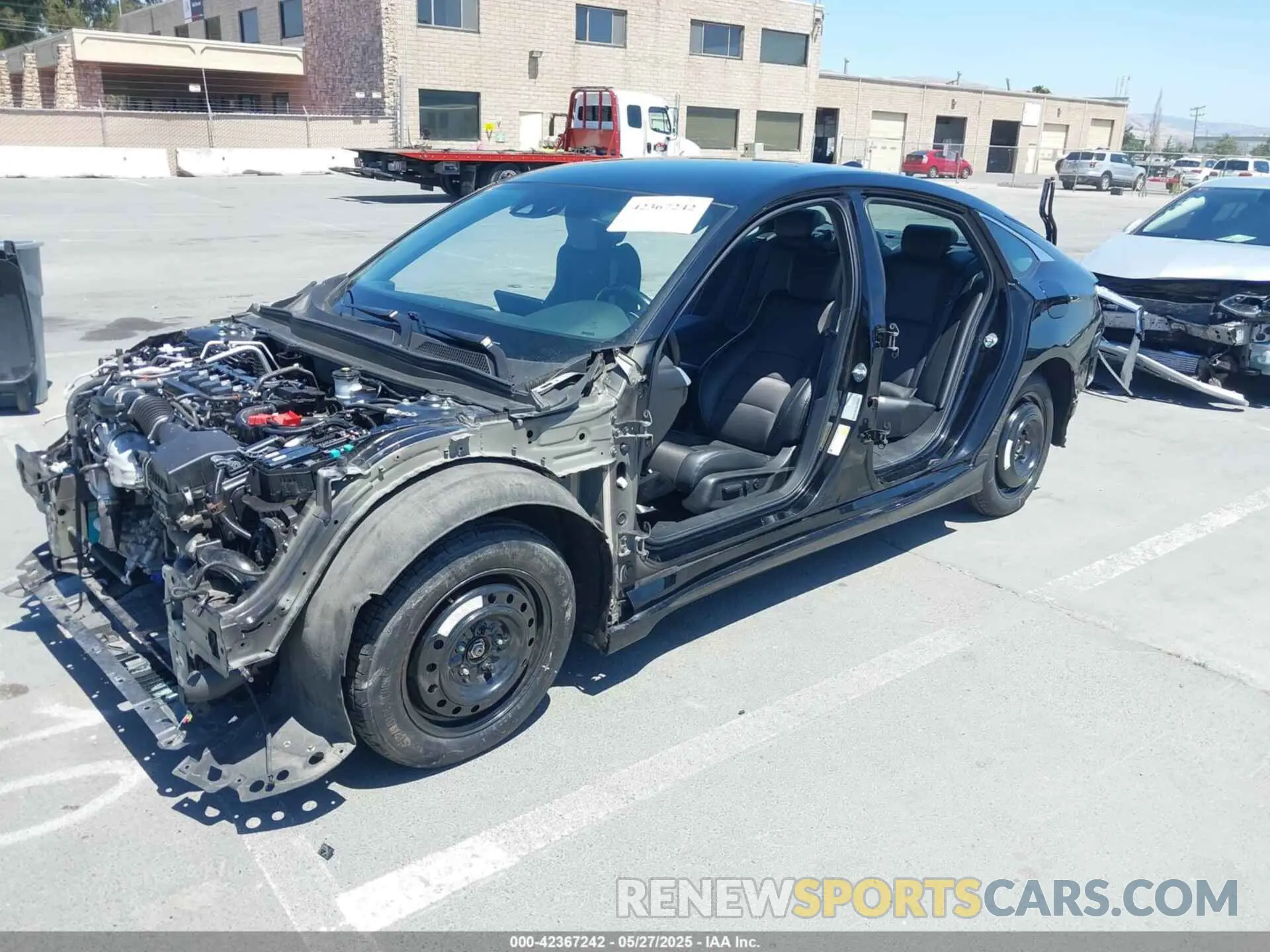 2 Photograph of a damaged car 1HGCV1F30NA063866 HONDA ACCORD 2022