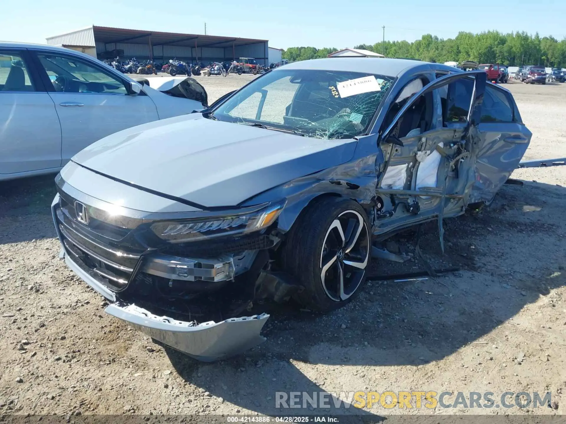 2 Photograph of a damaged car 1HGCV1F30NA083079 HONDA ACCORD 2022