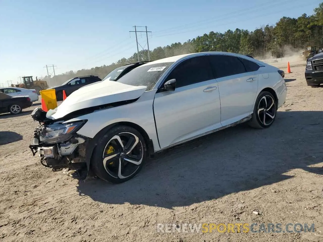 1 Photograph of a damaged car 1HGCV1F30NA083518 HONDA ACCORD 2022