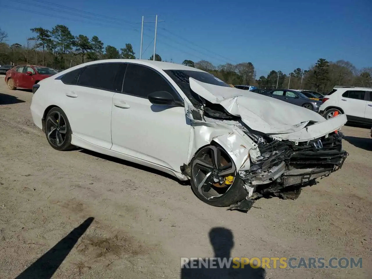 4 Photograph of a damaged car 1HGCV1F30NA083518 HONDA ACCORD 2022
