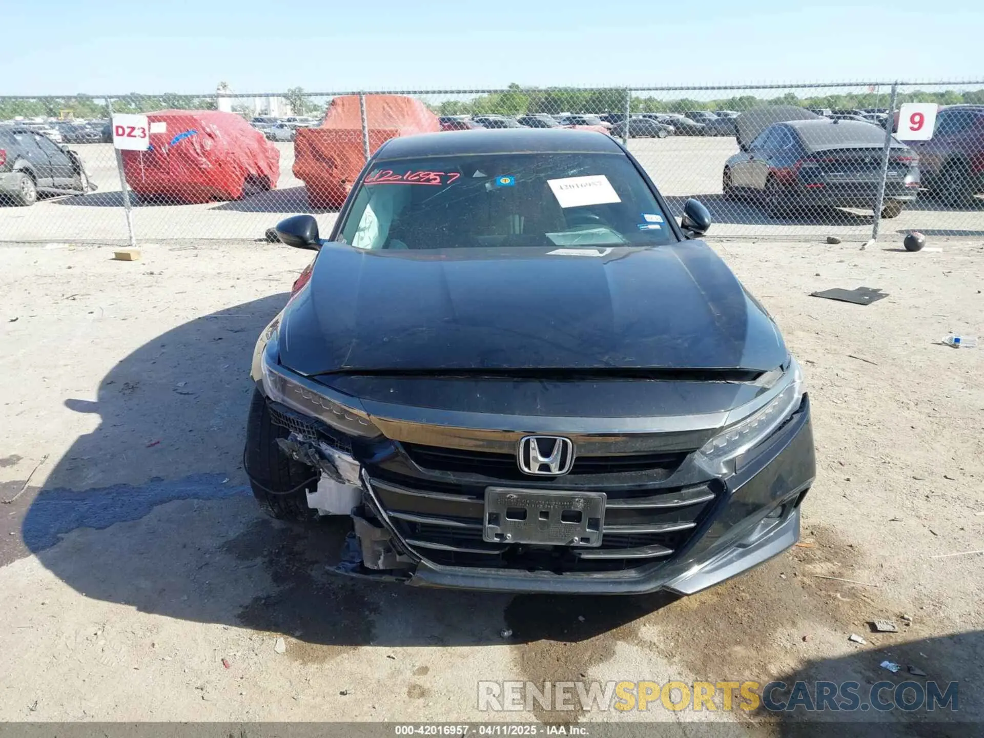 11 Photograph of a damaged car 1HGCV1F30NA094695 HONDA ACCORD 2022