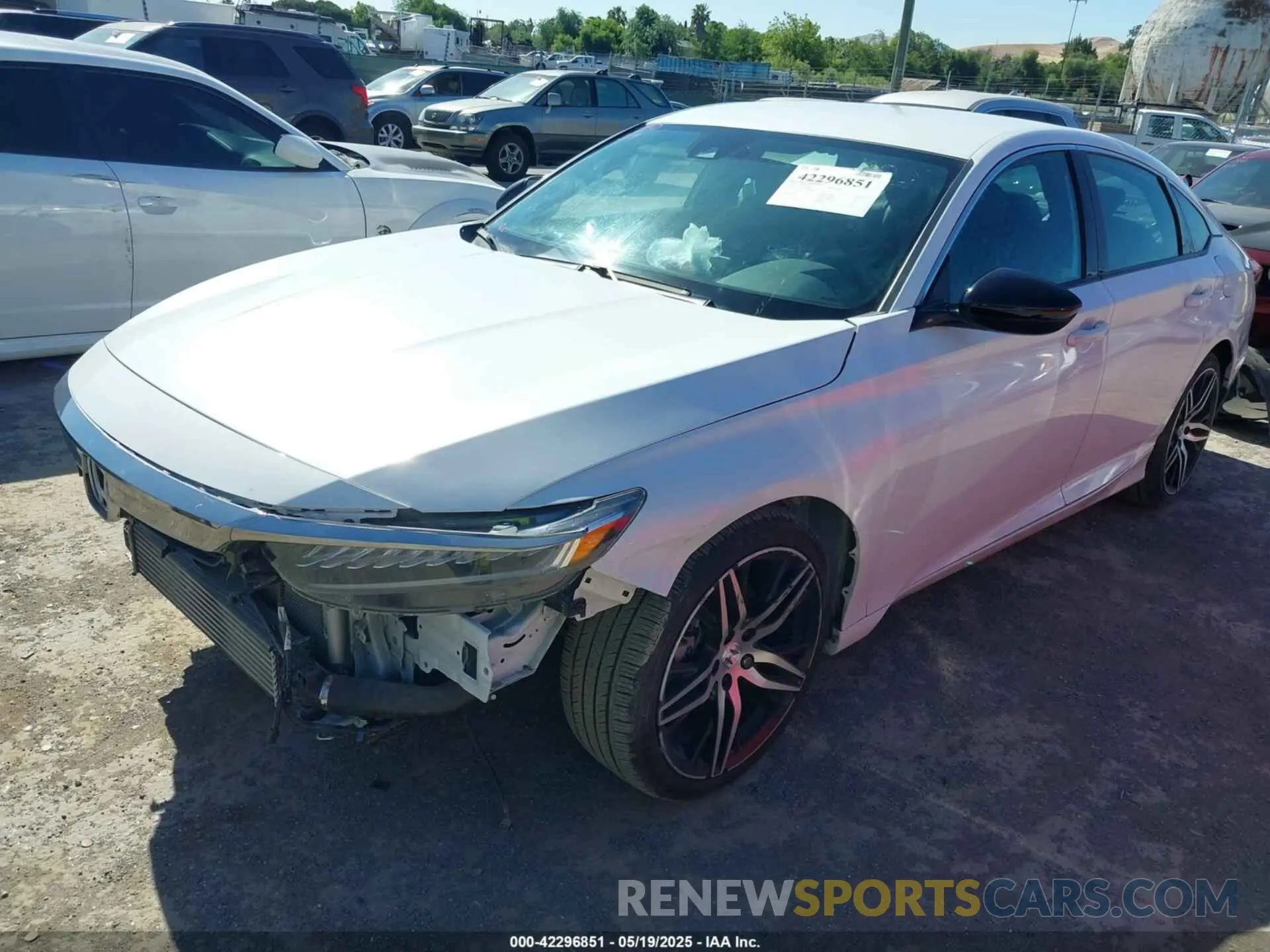 2 Photograph of a damaged car 1HGCV1F30NA100916 HONDA ACCORD 2022