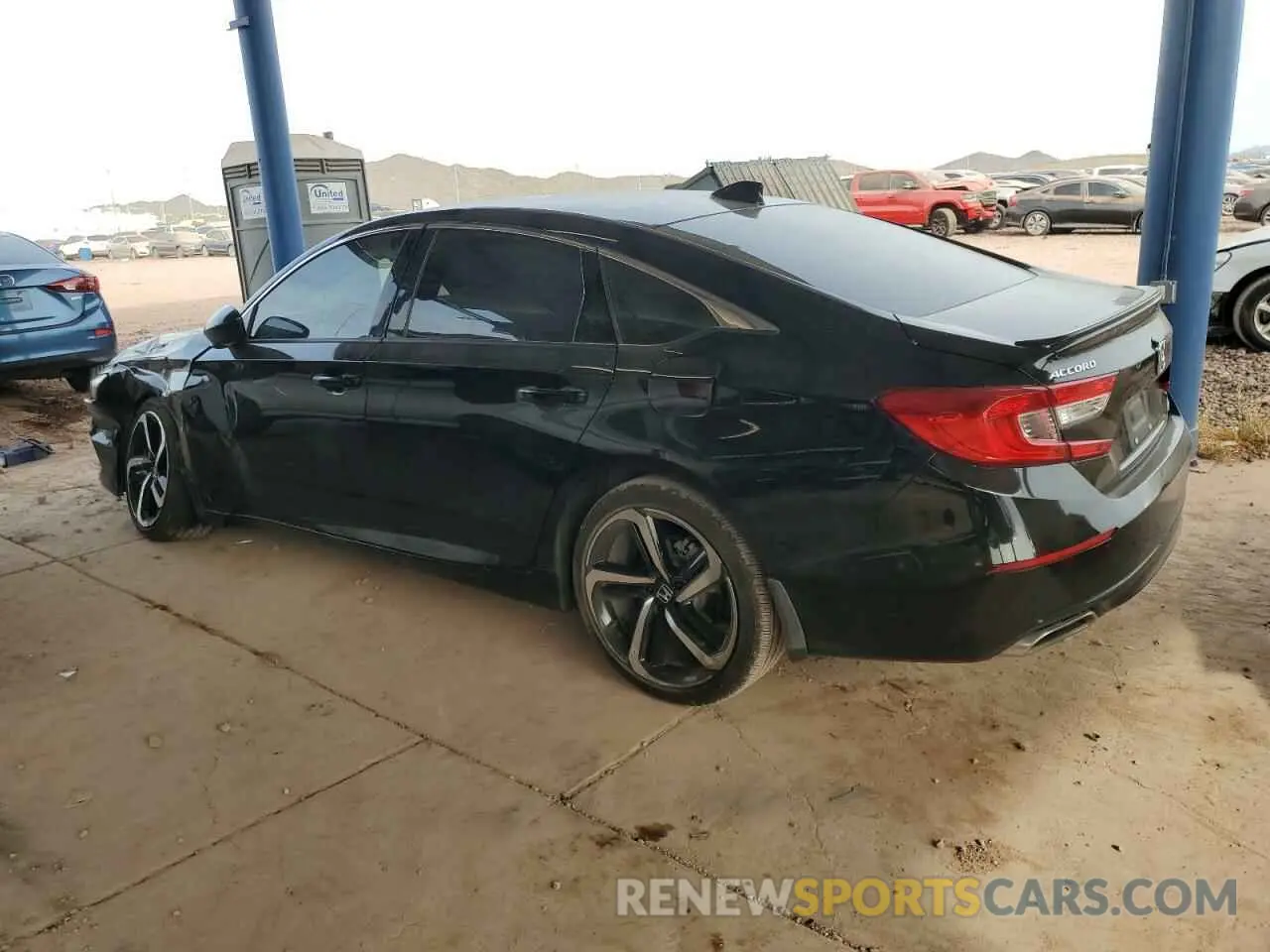 2 Photograph of a damaged car 1HGCV1F30NA105839 HONDA ACCORD 2022