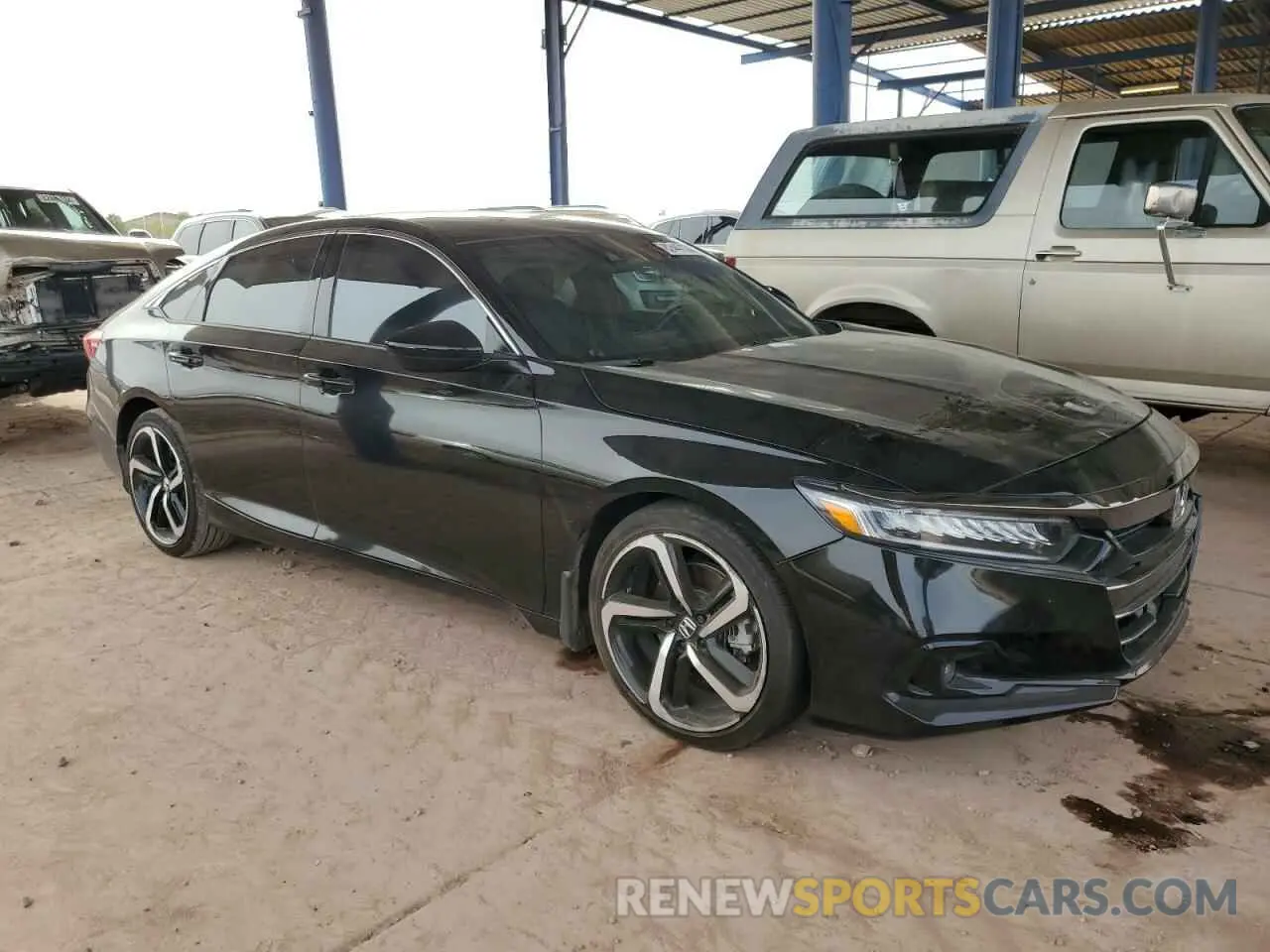 4 Photograph of a damaged car 1HGCV1F30NA105839 HONDA ACCORD 2022