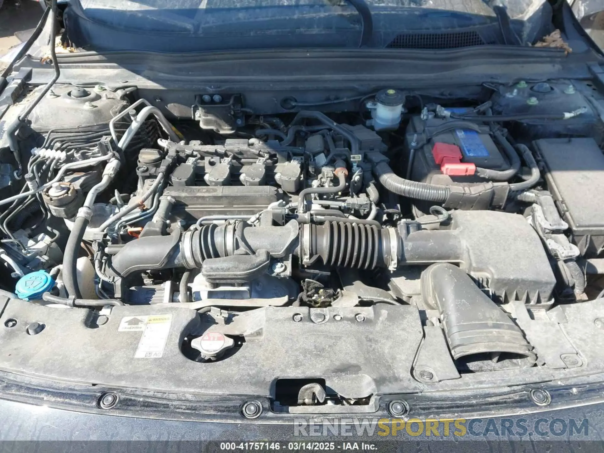10 Photograph of a damaged car 1HGCV1F30NA105887 HONDA ACCORD 2022