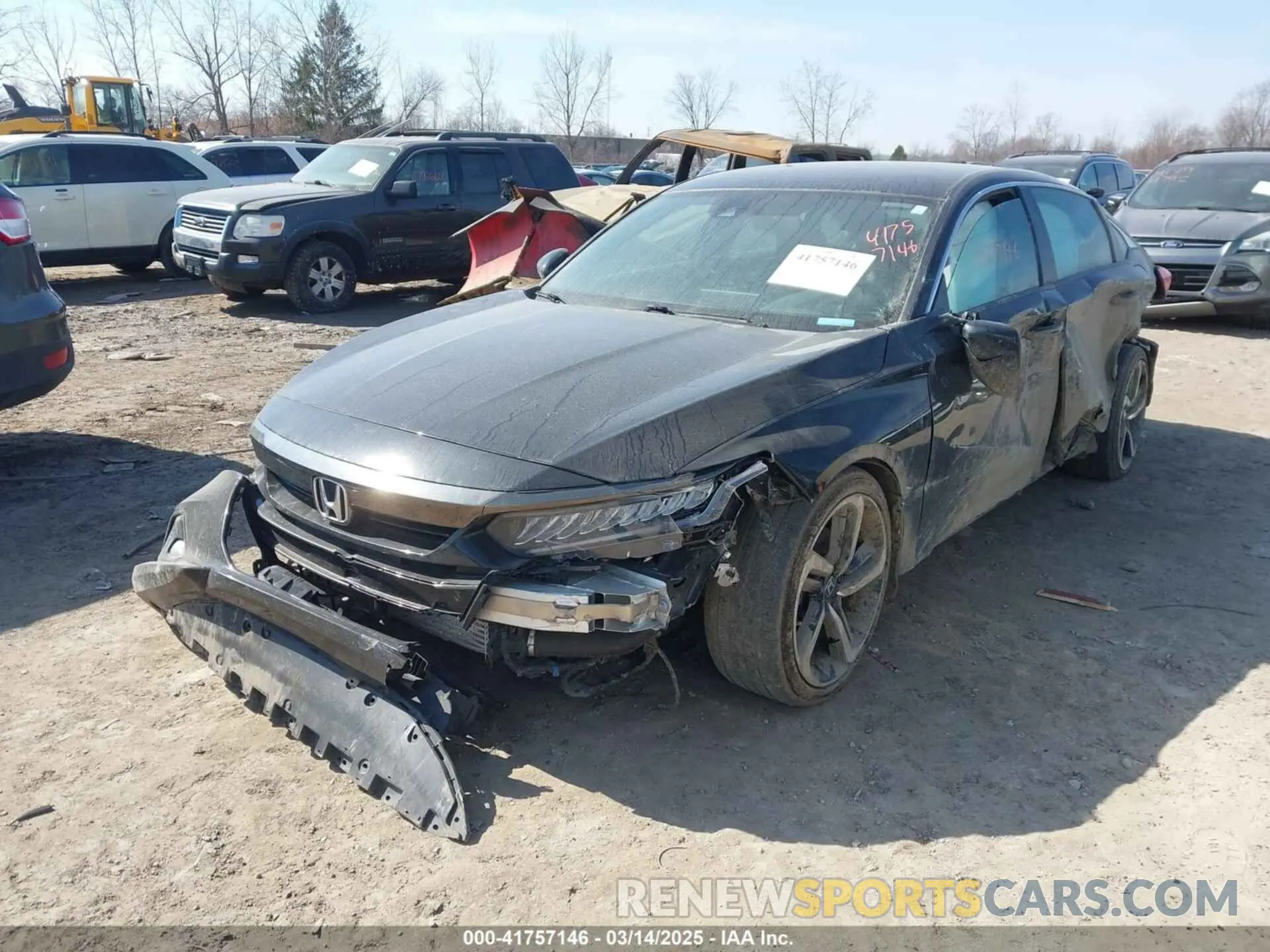 2 Photograph of a damaged car 1HGCV1F30NA105887 HONDA ACCORD 2022