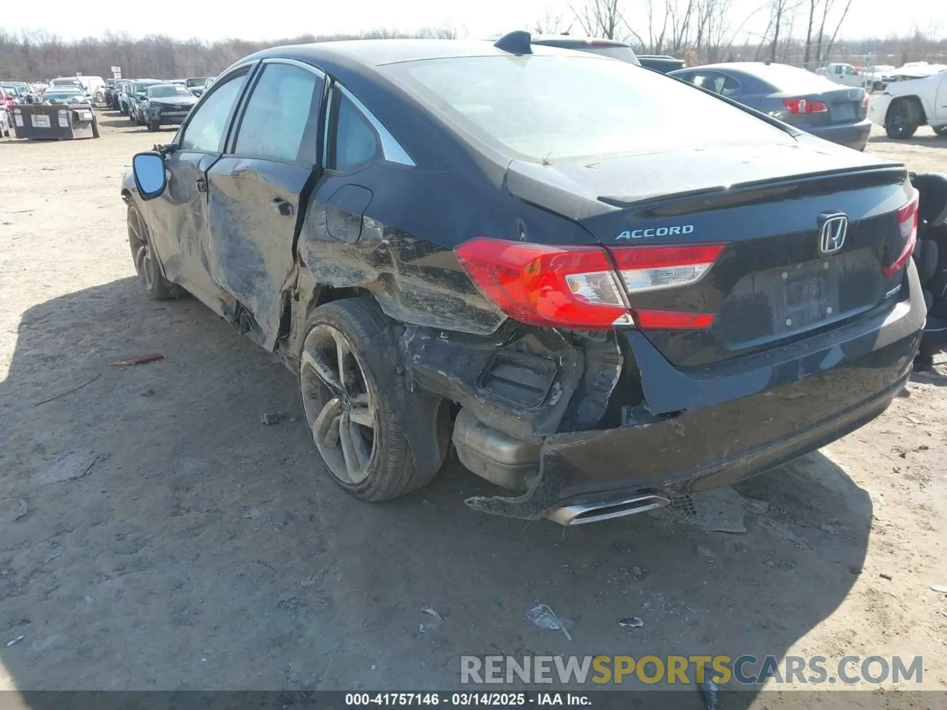 3 Photograph of a damaged car 1HGCV1F30NA105887 HONDA ACCORD 2022