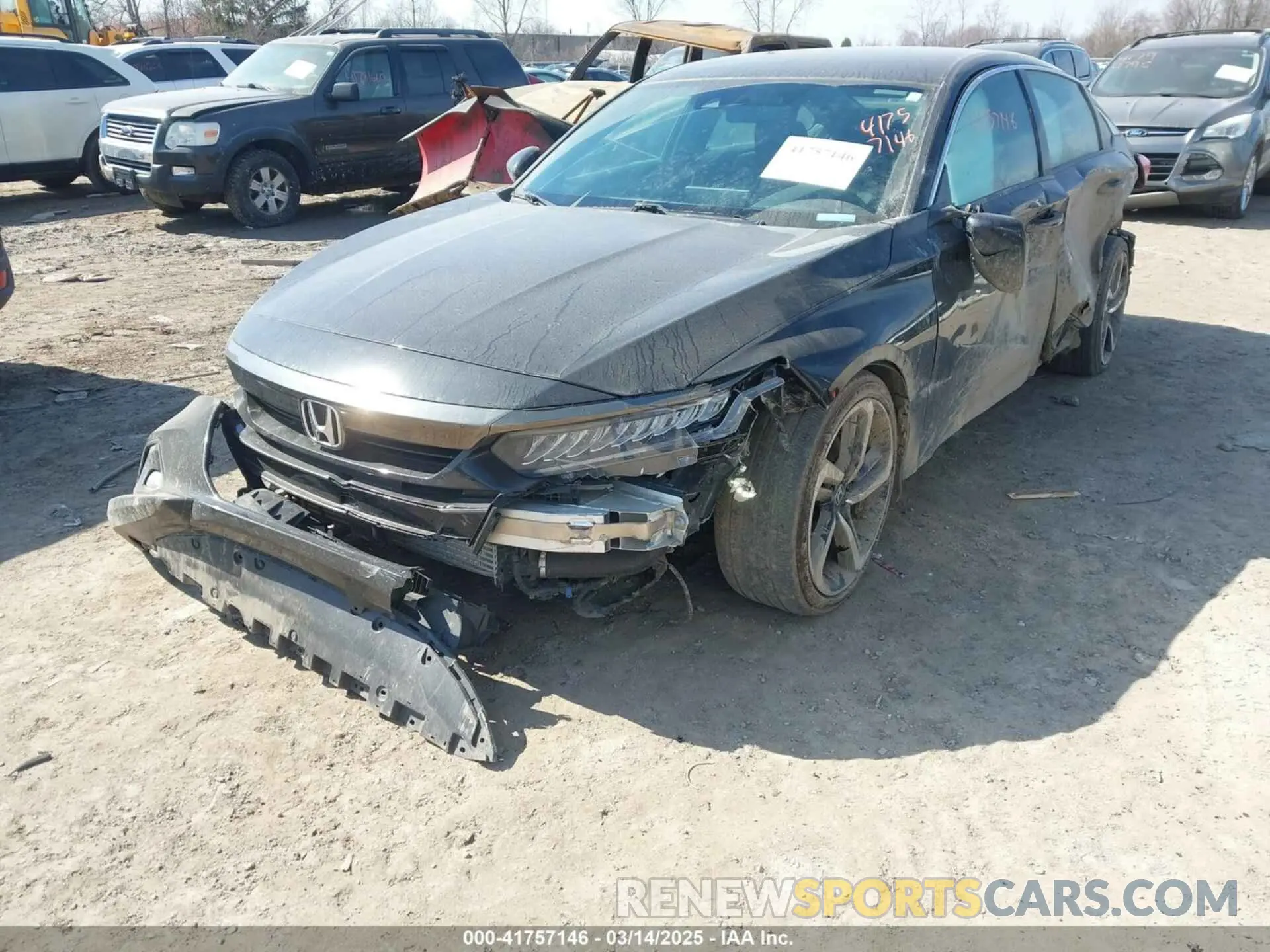 6 Photograph of a damaged car 1HGCV1F30NA105887 HONDA ACCORD 2022